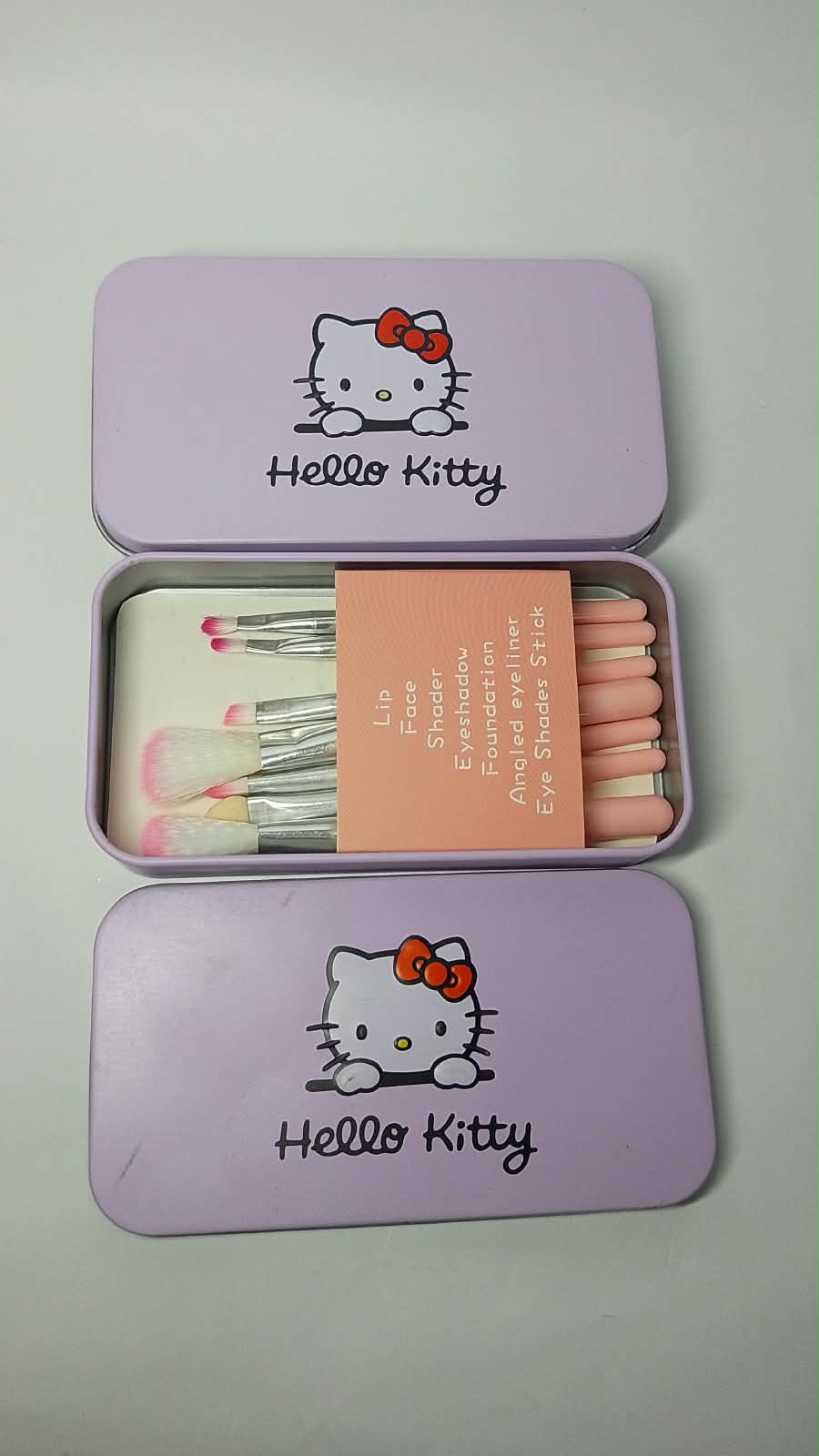 Hello Kitty Makeup Brush Set – Cute Soft Face & Eye Makeup Brushes