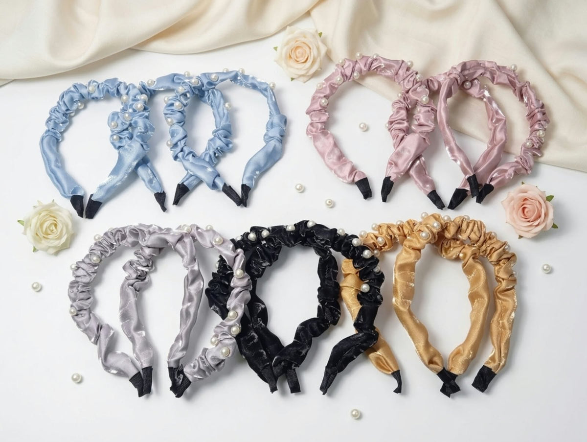 Pearl Hair Band – Elegant Pearl Headband for Girls & Women