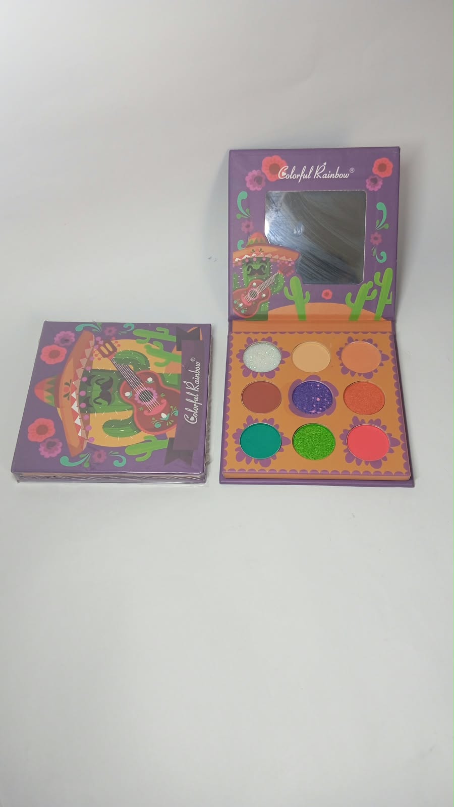 Rainbow Eyeshadow Palette – Colorful Multi-Shade Eye Makeup Palette