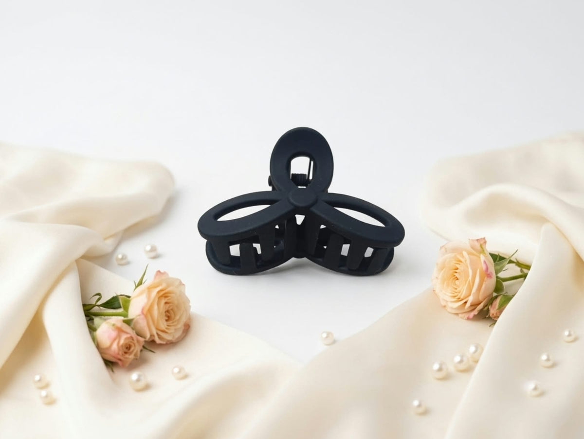 Matte Flower Hair Clips Box – Cute Floral Hair Accessories Set for Girls & Women
