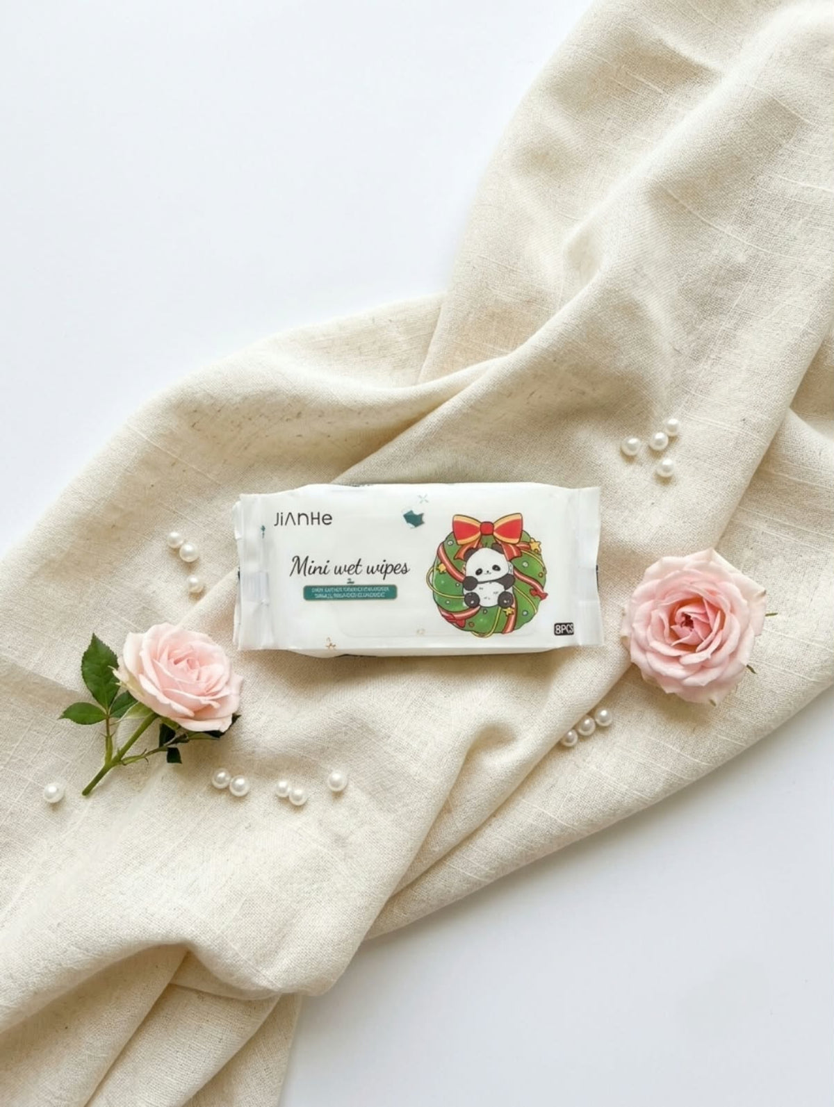 Mini Cute Bear Wipes – Pocket-Size Portable Cleaning Wipes for Everyday Use