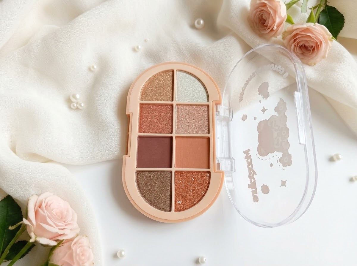 Lovely Bear Eyeshadow Palette – Cute Bear-Shaped Eye Makeup Palette