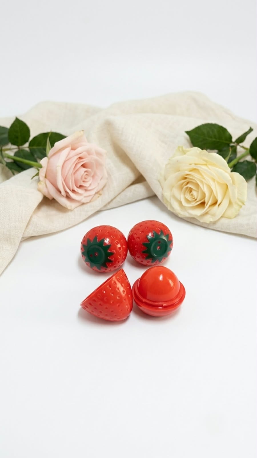 Strawberry Lip Balm – Hydrating Strawberry Lip Care for Soft & Moisturized Lips