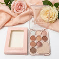 Glitter Matte Shades Highlighter & Bronzer Palette – Shimmer Makeup Face Palette