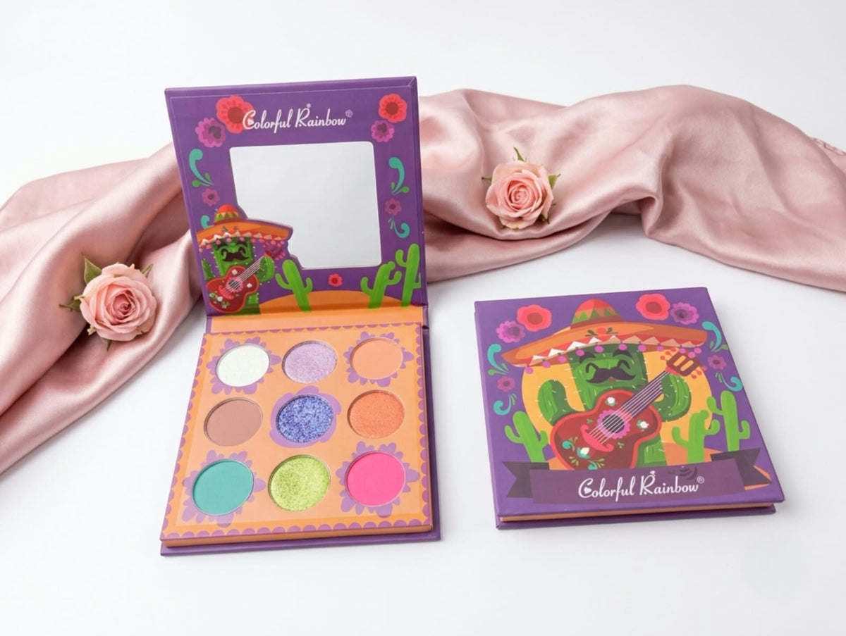 Rainbow Eyeshadow Palette – Colorful Multi-Shade Eye Makeup Palette
